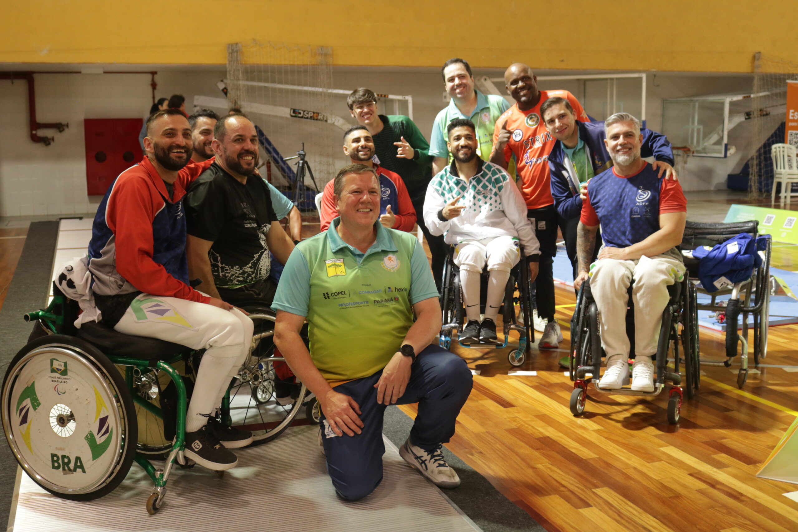 A 1ª Etapa do Torneio Misto Paralímpico e Olímpico de Esgrima foi uma realização da Federação de Esgrima do Paraná (FEP), com o incentivo fundamental da Copel, Compagás, Hexion, ProEsporte e Secretaria de Esporte do Governo do Paraná. O evento contou ainda com o apoio da Confederação Brasileira de Esgrima e da Prefeitura de Curitiba.